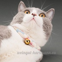 shanzhizui Style rétro Chats Collier Cloches de chat Cercle de chat Corde de chat Collier Fournitures pour animaux Taille réglable  001  S - B07DHZK4Q5