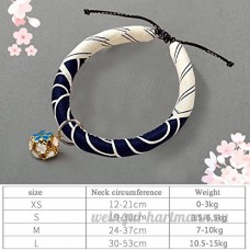 shanzhizui Style rétro Chats Collier Cloches de chat Cercle de chat Corde de chat Collier Fournitures pour animaux Taille réglable  012  S - B07DHZBYBJ