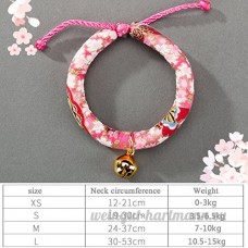 shanzhizui Style rétro Chats Collier Cloches de chat Cercle de chat Corde de chat Collier Fournitures pour animaux Taille réglable  004  xs - B07DHZZYH2