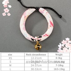 shanzhizui Style rétro Chats Collier Cloches de chat Cercle de chat Corde de chat Collier Fournitures pour animaux Taille réglable  010  L - B07DJ1XN9M