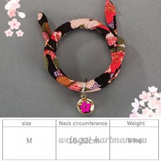 shanzhizui Style rétro Chats Collier Cloches de chat Cercle de chat Corde de chat Collier Fournitures pour animaux Taille réglable  014  S - B07DHZMZG4