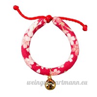 shanzhizui Style rétro Chats Collier Cloches de chat Cercle de chat Corde de chat Collier Fournitures pour animaux Taille réglable  003  M - B07DHZMNKQ