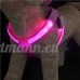 Qbuds Laisse Harnais réglable facile Chien Marche Harnais Sangles avec lampe LED pour animal domestique Ceinture de sécurité Tether - B07CLZPYQ9