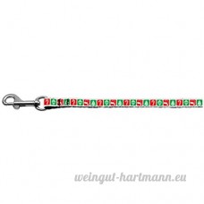 Timeless Christmas Nylon Ribbon Leash 3/8 inch wide 4ft Long - B008NSS3LY