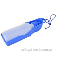 Lazzykit Gourde avec bouteille distributeur d'eau Portable pour Chien Chat - B07B48S3XG