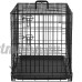AmazonBasics Cage pliante en métal avec 2 portes pour chien Taille M - B018YCU79O