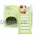 OFKPO Maison de Hamster  Nid de Hamster de Petit Animal Château Couchage Jouet D'exercice avec Escalier Design - B077X9MCV7