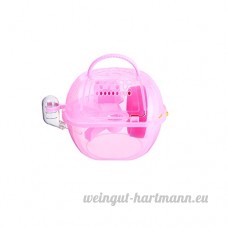 Cage à hamster OMEN à 2 étages  portable et transparente  jouets accessoires pour hamster - B01L36VZ3A