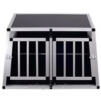 Cage de transport pour chien en aluminium xl noir 89 x69x50 cm 34 - B00GTK95CE