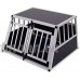 Cage de transport pour chien en aluminium xl noir 89 x69x50 cm 34 - B00GTK95CE