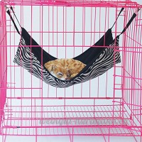 Pomelol Pet Cage Hamac à pois Petit Animal Chien Chiot Animal domestique Kitty chaton Furet à suspendre Hamac Lit Sleepy Pad Doudou - B07BSB7MK1