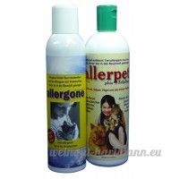 Allerpet plus Soins de la fourrure + Allergone Spray Textile Paquet de combinaison - B00KOUA0VU