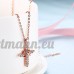 Vintage Croix pendentif en cristal Collier "God Love" anniversaire Cadeau de Noël - B077DBYK6V