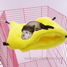 Livecity Hamac Mini Maison pour animal domestique Rat Hamster Perroquet Furet écureuil à suspendre Lit jouet - B078K9GS34