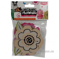 Tyrol - Fleurs en Carton à Ronger Cartboard Flower Dental pour Rongeur - B06XSSNNNC