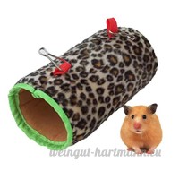 Keersi Hamster Tunnel d'hiver chaud Hamac jouet à suspendre Lit Nid Maison pour hamster Syrien gerbille Rat Mouse Cochon d'Inde Cage pour chinchilla écureuil Animal de petite taille - B01MF5CKKI