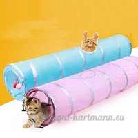 upxiang Animal Chat Jouer Tunnel chat deux voies Tunnel chat Tunnel longue chaton drôles jouer Jouet Animaux besoins - B076S4J4Y7