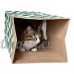 Etbotu Cat Jouets interactifs pliable Grande taille sac de papier Kraft Tunnel avec seconde entrée fenêtre pour animal domestique Chat - B07BFXV9M6