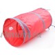 Gabrielley Creative Portable pour animal domestique Jeu Jouet pour animal domestique Tunnel de jeu pour chien Tube Spacieux Tube-red - B077S7K9ZB