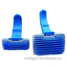 chendongdong Poignée en plastique poils Pet peigne brosse à cheveux fourrure Toilettage Brosses - B014GX7LLC