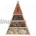 Maison à insectes  hôtel refuge en bois forme triangle à poser ou suspendre détails marron - B07BP7Y527