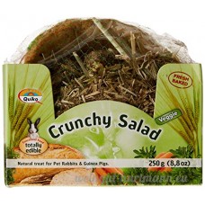 Quiko Friandise Croustillant Salade Herbes pour Rongeur 250 g - Lot de 3 - B01B6745TC