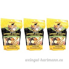 Graines de soleil Vitakraft Vita Prima Banane de noix de coco Trail Mix friandises 5 g (lot de 3) - B00U5BPE78