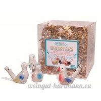 Porcelain Bird Water Whistles  set of 4 - B00PYDX0YG