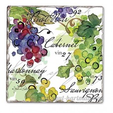 Vin 27 Single Tumbled Tile Coaster - B00NO5DY7Y