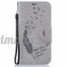 Samsung Galaxy Coque Wallet Card Holder avec béquille Coque fin pour Samsung Galaxy [avec film de protection d'écran en verre trempé] - B07DDD9JGK