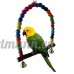 LIANCHI Petite ou grande taille Perroquet Jouet Pure Naturelles Perle Cage Parrot Chewing Toy(Small) - B06XRGHFJ6