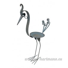 Paon debout décoratifs en métal pour oiseaux Sculpture - B00P7VYOIQ