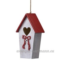 Maison nichoir abri pour oiseaux ouverture coeur - B01KZB2QE6