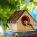 MagiDeal Nichoir En Bois Birdhouse Maison Nid Nichoir Avec Corde Maison Jardin - B07CTF5Y6G