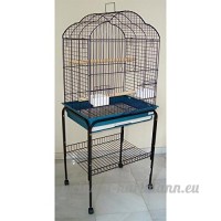 Brésil Cage avec Pied pour perroquets et similaires - B06XSKXM6W