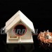 Sharplace Boîte Nid D'oiseaux Animaux Sauvages Nichoirs Décoration Maison Avec Corde en Bois - 20 x 23x 18cm - B07CKYNZQY