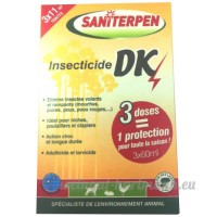 Saniterpen Insecticide DK pour Locaux et Matériel d'élevage 3x60ml - B00DARLGZ8