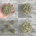 Daorier boule de corde d'herbe naturelle tissée à la main jouets à mâcher Petites boules Balle de lapin 1pcs (1x7.5 cm) - B07BKW8HKH
