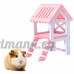 Everpert Panier pour animal domestique Nid pour hamster en bois Climb Cage pour petit animal de couchage - B07DHNDZ44