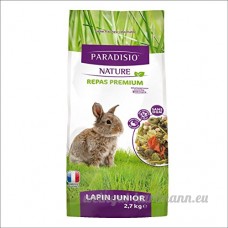 Paradisio Nature - Repas Premium pour Lapin Nain Junior - 2 7Kg - B06XGHHZXY