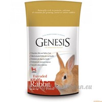 Genesis Rouge Ultra Premium Rabbit Nutrition Alfalfa extrudé pour lapins kG1 - B0754F932Z
