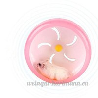 OMGO Roue Exercice Silencieux Jouet Plastique pour Souris Hamster Gerbille Chinchilla 17.5cm - B0735446JN