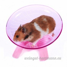 Studyset mignon Mute Hamster jouet stable Soucoupe volante exercice de jogging Wheel Roller - B079RZBW5S