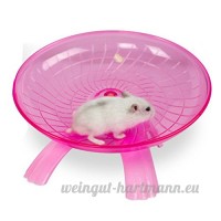 Bureze Hamster Mouse Course Disc Soucoupe volante Roue d'exercice - B078RWQNL6