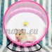 Awhao 21cm Roue d’Exercice pour Hamster Roue pour Petit Animal de Compagnie (Rose) - B073XL7JQ2