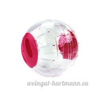 Pet Online Exercice Hamster Ball jouet en plastique boule de cristal sans stent runner runner exercice hamster  15cm  rose - B075NJGLTL