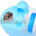 Petacc Portable Hamster Voyage Transporteur Pratique En Plastique Hamster Cage Durable Hamster Vivant Habitat Maison avec Slide Design et réservoir d'alimentation  Convient pour Hamster (vert) - B07BWJF5QF