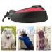 PETCUTE Pet Sling Chat Puppy Carrier Mesh épaule Carry Bag Sling Mains-Libres Sac de Voyage Rouge - B07C1VPFHX