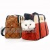 CS Sac de chat sac à main pour animaux de compagnie sac portable sac à dos confortable et respirant sac à chat et boîte à chat ( Color : Brown   Size : L ) - B078Y3DGQ1