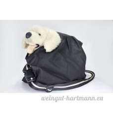Sac de transport bandoulière pour chien  pour les chiots jusqu'à 2 5kg  couleur: noir - B009ZWQBZC